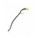 Barbless Holo Flexi Worm Bug Black - 1