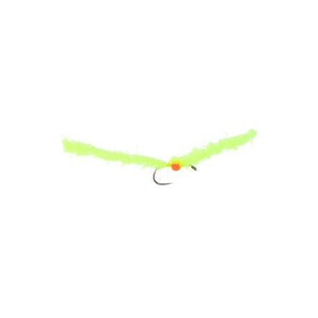 Eggstatic Worm Atomic Yellow Barbless - 1