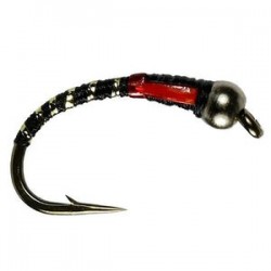 Silver Bead Black And Gold Buzzer