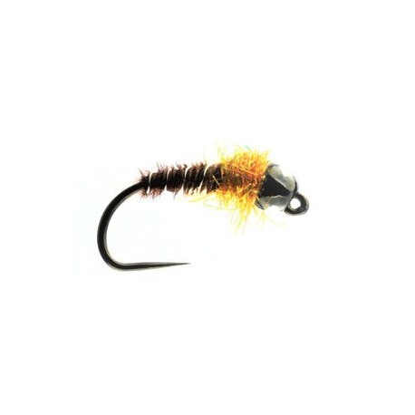 Amber Pheasant Tail Tungsten Nymph Barbless - 1