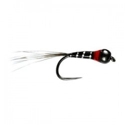 Perdigon Nymph Black Barbless