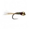Perdigon Nymph Olive Glint Barbless