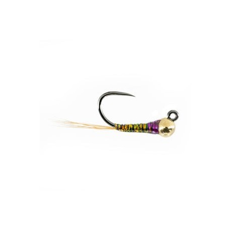 Tungsten Perdigon Jig Olive Glint - 1