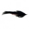 Black Leech Bunny Steelhead Fly