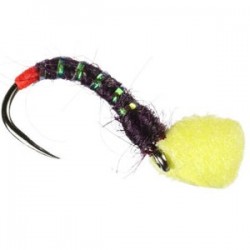 Ethafoam Emerger Claret Barbless - 1