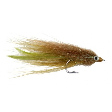Kinky Muddler Streamer Brown and Green - 1
