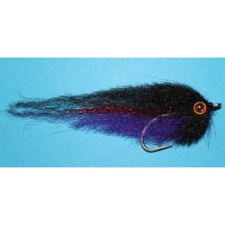 Tarpon Streamer Black and Purple - 1
