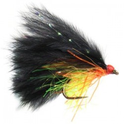 Black Cut Throat Cat Mini Lure - 1
