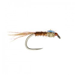Pheasant Tail Hares Ear Nymph Barbless - 1