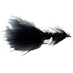 Bead Head Wooly Bugger Black - 1