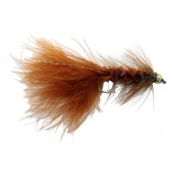 Bead Head Wooly Bugger Brown - 1