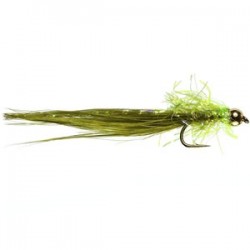 G B Olive Damsel Lure - 1