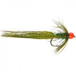 Mirage Red Beaded Damsel Lure - 1