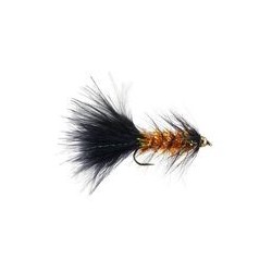 Wooly Bugger Cactus Chenille Fluo Orange - 1