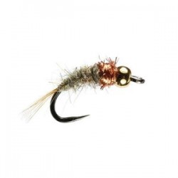 Back Eddy Hares Ear Tungsten Nymph Barbless - 1