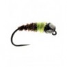 Green Bomb Tungsten Bead Nymph Barbless