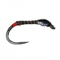 Neon Quill Buzzer Silver Red Butt Barbless - 1