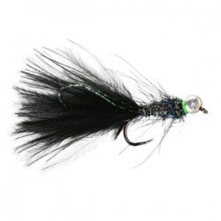 Tungsten River Streamer Black Barbless - 1