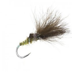 Olive River Emerger Barbless - 1