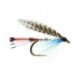 Teal Blue And Silver Winged Wet Fly - 1