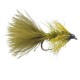 Woolly Bugger Streamer Olive Barbless