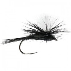 Parachute Black Gnat Barbless - 1