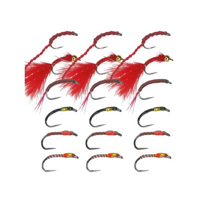 Barbless Bloodworms & Buzzers Boxed Selection