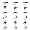 Derbyshire Wye Fly Selection Box 3 Wets & Nymphs
