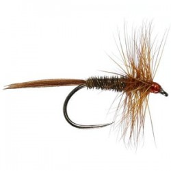 Pheasant Tail Hackled Dry Barbless - 1