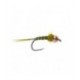 Beaded Olive Copperhead Nymph Barbless - 1