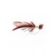 Bass Popper Red White - 1