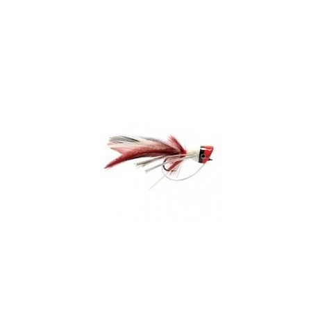 Bass Popper Red White - 1