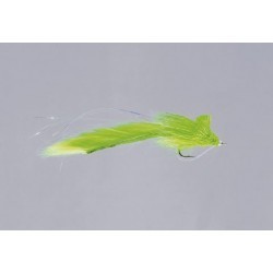 Chartreuse Deer Hair Dive - 1