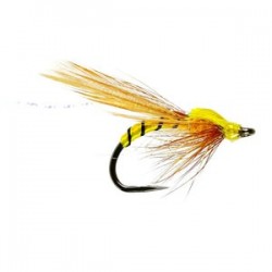 Adult Yellow Owl Buzzer Barbless - 1