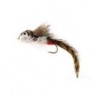 Sculpin Deer Hair Olive Red Butt