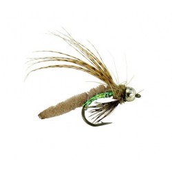 Bead Head Caddis Poopah Tan - 1