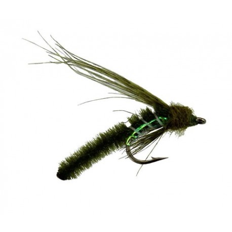 Caddis Poopah Olive - 1