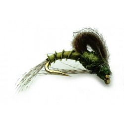 CDC Looped Wing Emerger Blue Winged Olive - 1