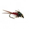 Copper John Bead Head in Red