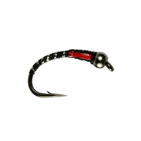 Silver Bead Black And Gold Buzzer - 1