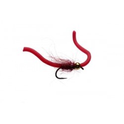 Squirmy Wormy Bloodworm Barbed - 1