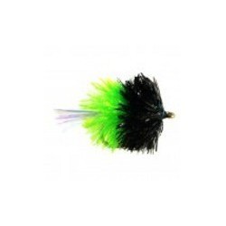 Black and Green Blob Uv Tail - 1