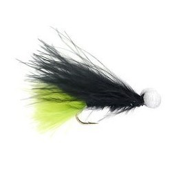 Black Green Marabou Stimulator - 1