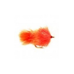 Orange Marabou Blob - 1